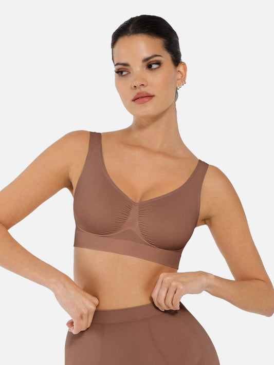 No Underwire Wide Straps Everyday Bra
