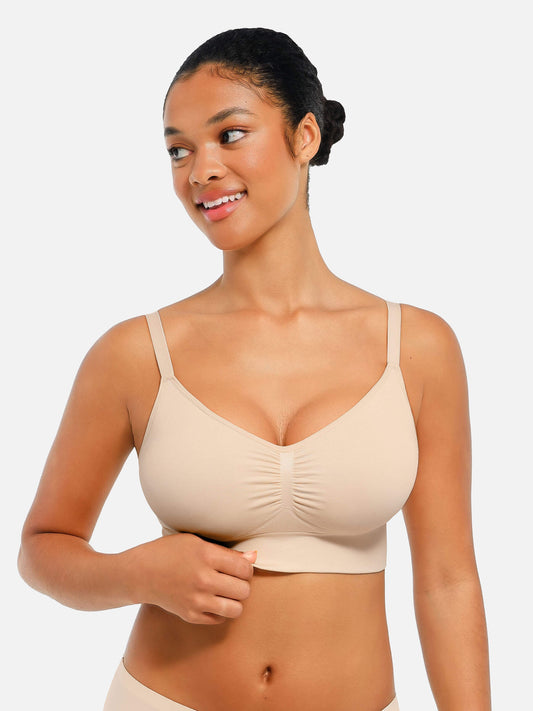 Soutien-gorge sans coutures avec rembourrage doux intégré