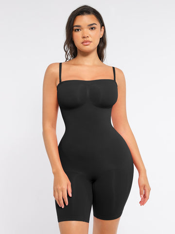 Strapless Seamless Bodysuit with Removable Straps