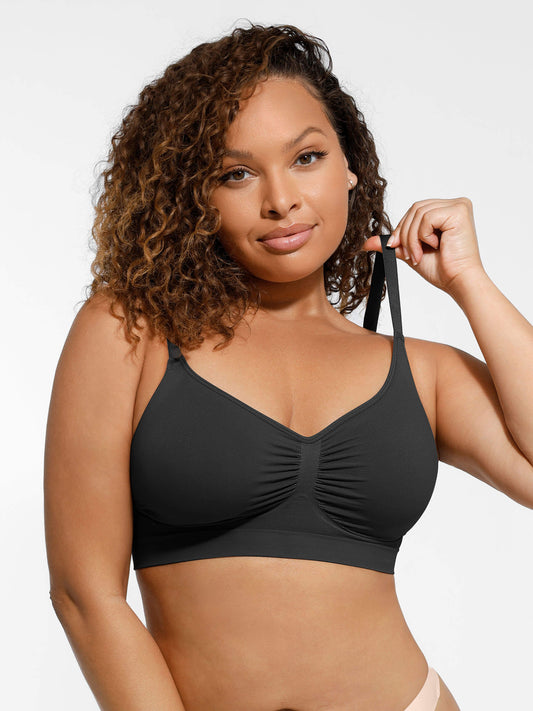 Ultra-Soft Wireless Bra Seamless All-Day Wear