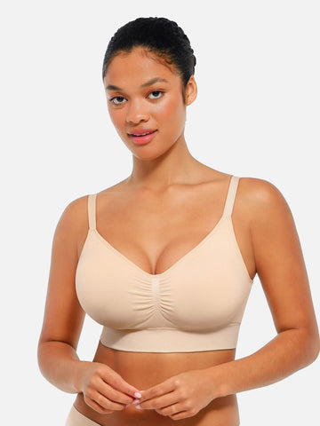 Seamless Everyday Bra with Built-In Soft Padding Bundle