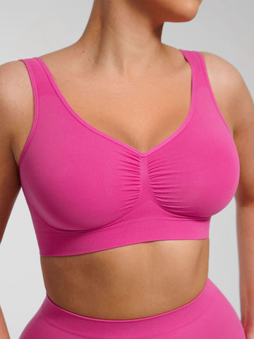 Soutien-gorge sans couture à bretelles larges pour tous les jours