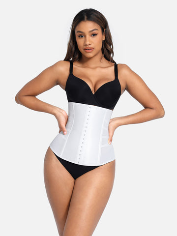 Waist Trainer for Women – Mesh Corset Body Shaper with Steel Bones