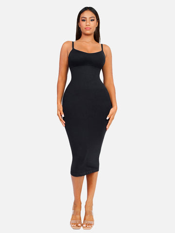 Seamless Midi Body Shaper Dress